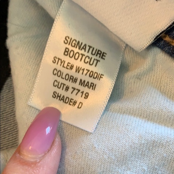 Vintage Y2K Hudson Signature Bootcut Studded Jeans - Picture 5 of 5